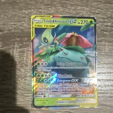 Celebi & Venusaur GX 1/181 Sm-Team Up Ultra Rare Holo 270 HP TAG TEAM on eBay