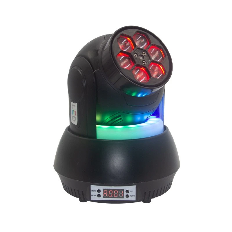 100W RGB Pattern Moving Head Light for KTV, Bars, Stage Shows – Compact Rotating - Image 4 of 4
