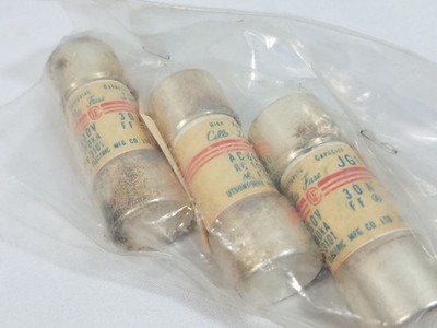 Cello Lite JG1 15A High Breaking Capacity Fuses 600V 15A Lot of 3