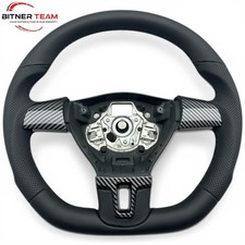 SOSTITUZIONE Volante Volante in Pelle Vw T5 Multivan Transporter senza MF Appiattito