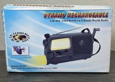 Dynamo Rechargeable World Radio GH-858 AM FM SW1-6 8 Bands World Radio