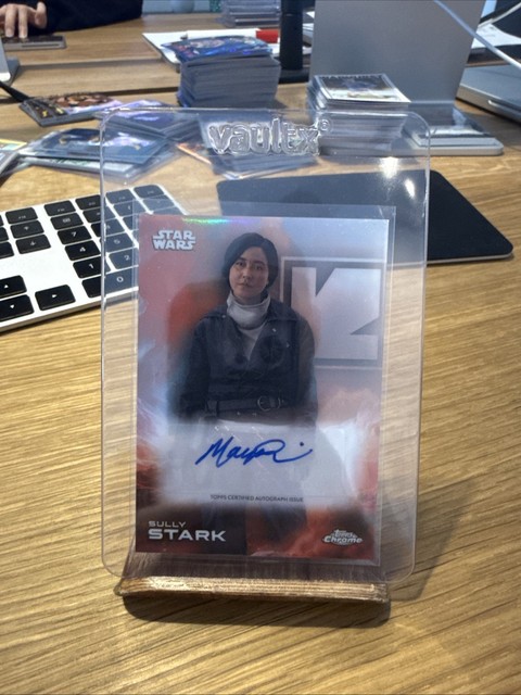 Topps Star Wars Chrome Maya Erskine Sully Stark Auto 2025 Autograph + /199 Auto