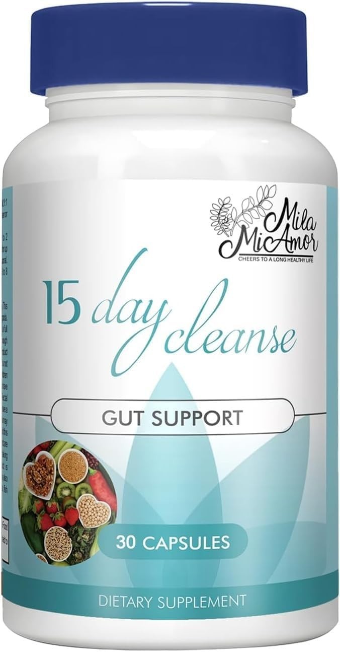 Mila Miamor 15 Day Cleanse - Gut and Colon Support - Advanced Cleanse... 