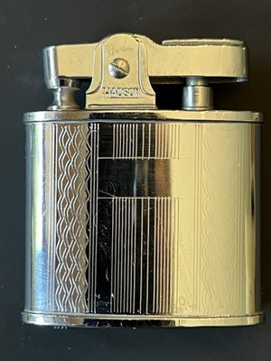 Hadson c1950-60s Chrome Automatic Lighter-Japan- Unfired/Never used-Excellent