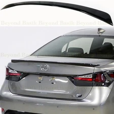 For 2013-2020 Lexus GS300 GS350 GS450h GLOSS BLACK Factory Style Spoiler Wing