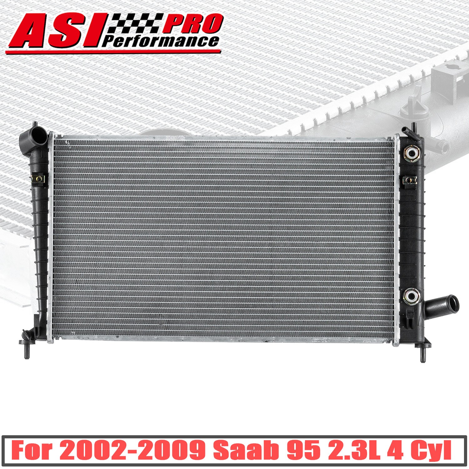 Aluminum Core Radiator For Saab 95 2.3L L4 2002-2009 03 04 05 06 07 08 8012836