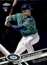 2017 Topps Chrome #29 Mitch Haniger RC Rookie Card. rookie card picture