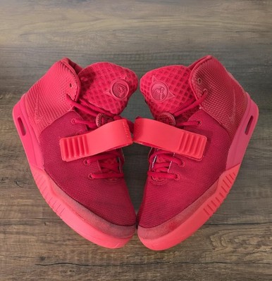 Nike Air Yeezy 2 SP Red October SAMPLE - Size 12 - Kanye West (Read Description)