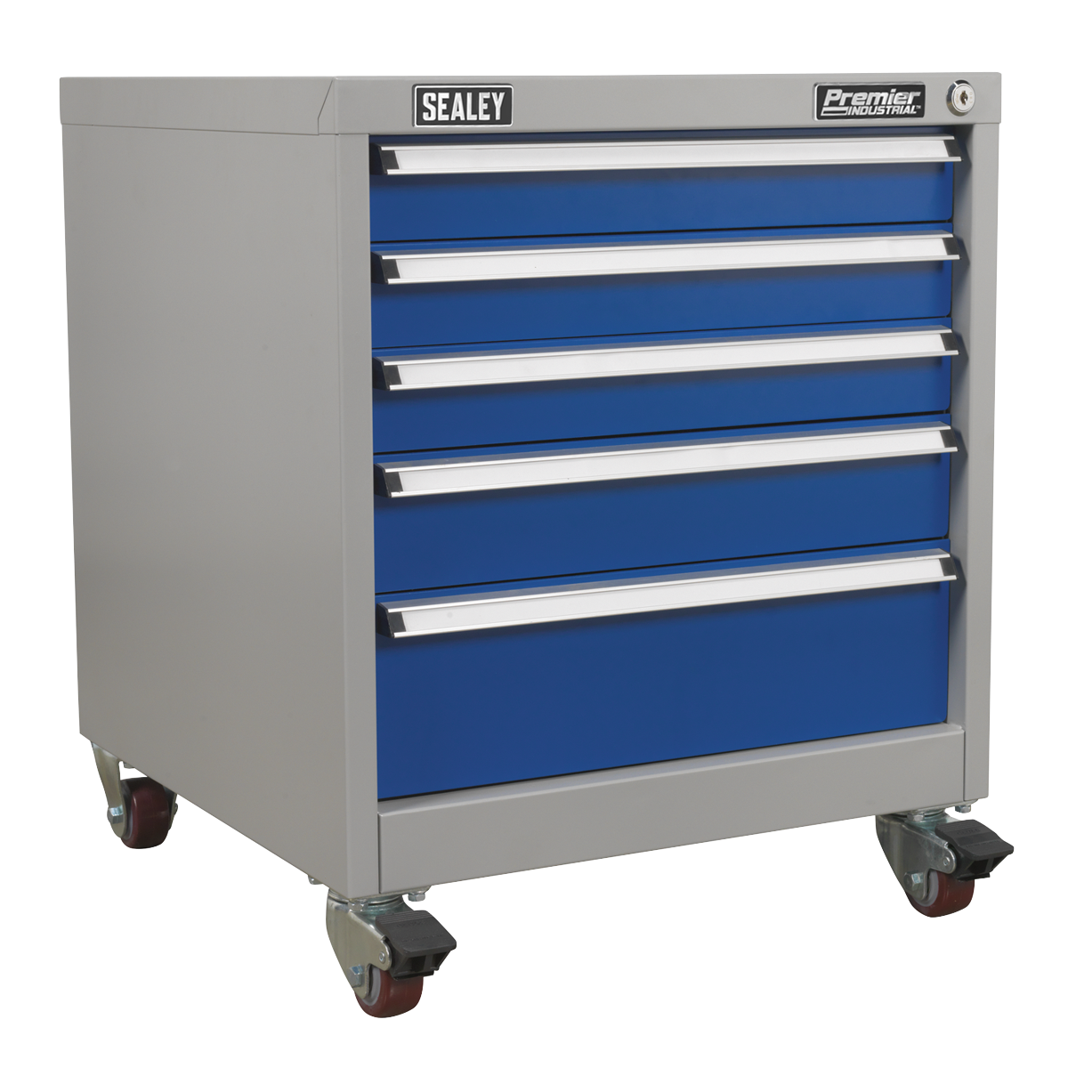 Mobile Industrial Cabinet 5 Drawer