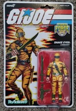 GI Joe Super 7 Reaction O Ring Target Tiger Force Snake Eyes New on Sealed Card