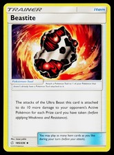 Beastite 185/236 Uncommon Cosmic Eclipse Pokemon LP