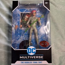 McFarlane Batman Forever The Riddler  Final Suit  7in Chase Red Platinum MIP