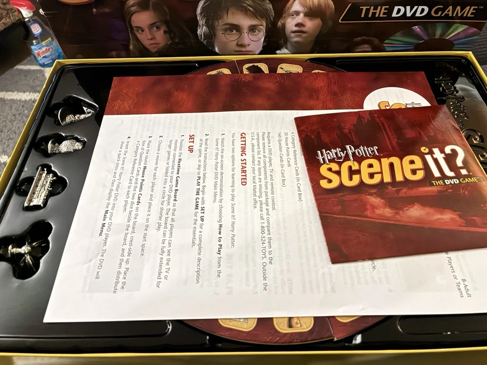 Harry Potter Scene It The DVD Game 100% Complete With Harry Potter Movie Clips - Image 3 of 4