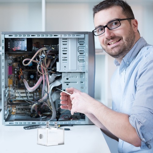 Computerwasserkühlung Kleiner Wassertank Computer-Wasserkühlungs-Kit - Afbeelding 4 van 12