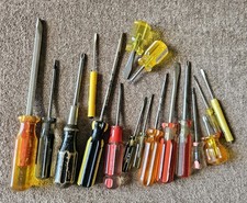 Assorted Screwdriver Driver Lot Of 17 Assorted Screwdriver Driver Lot Of 17