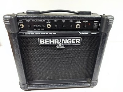Behringer V-Tone GM108 Guitar Amplifier - Strom On/Of Getestet Nur ,Arbeit,230V