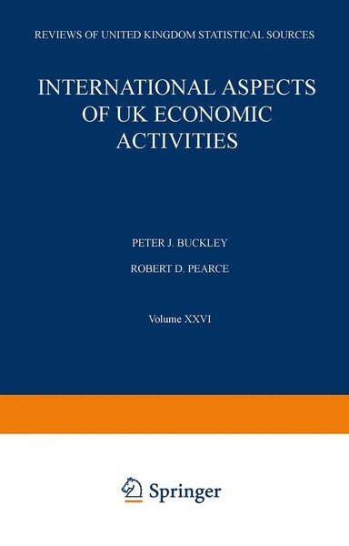 International Aspects Of Uk Economic Activities P. Buckley (U. A.) Taschenbuch-image