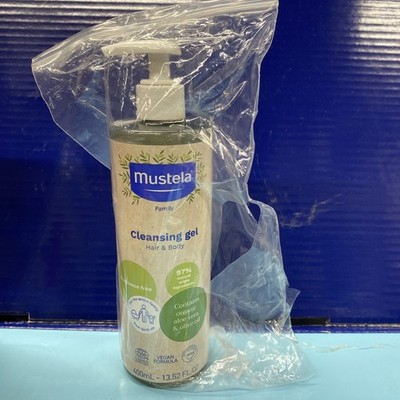 Mustela Organic Cleansing Gel With Olive Oil And Aloe 13.52 Fl Oz