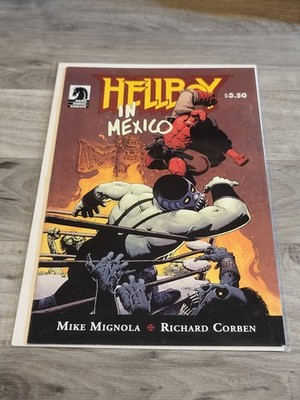 Dark Horse Hellboy In Mexico #1 Mike Mignola Richard Corben 2010 Comic