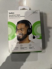 Belkin SoundForm Adapt Wireless USB-C Over-Ear Foldable Headset - Black in Box