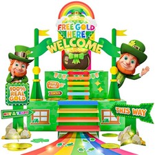 92-Piece Leprechaun Trap Kit for Kids, Complete St. Patrick  s Day DIY Craft A...