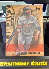 2024 Topps Heavy Lumber Gunnar Henderson Baltimore Orioles Hl-50 SSP