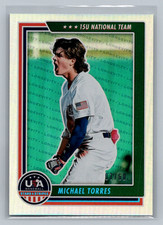 2022 Michael Torres Panini Stars & Stripes Holo Blue Rookie 07/60