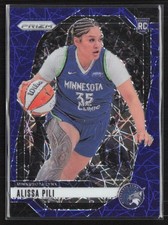 2024 Panini Prizm WNBA Blue Velocity Prizms RC #83 Alissa Pili Minnesota Lynx