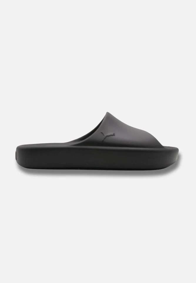 Puma Shibui Cat Unisex Badelatschen Pantolette Freizeit Sandalen Slides Schwarz - Bild 1 von 4