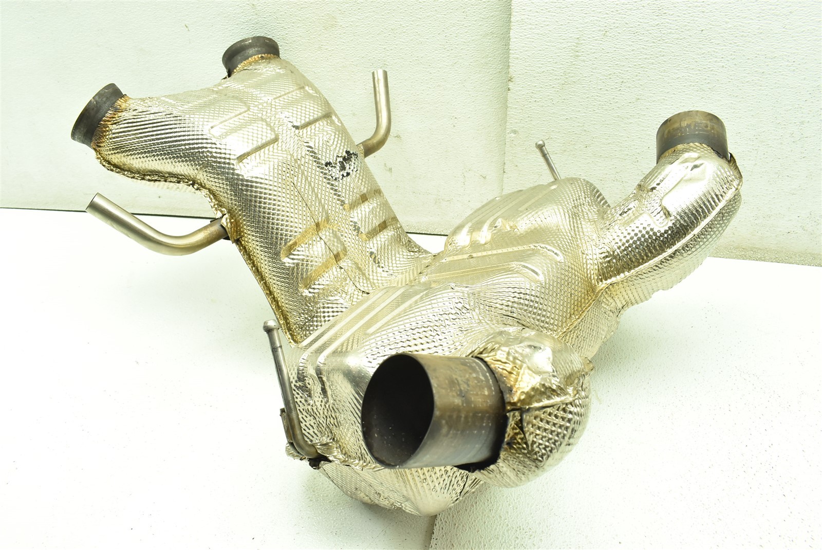 McLaren 570s Rear OEM Exhaust Muffler System 13HA012SP 