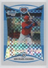 2008 Bowman Chrome Prospects X-Fractor 30/275 Michael Daniel Mike #BCP33 0c2