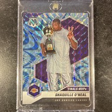 2020-21 Panini Mosaic Finals MVPs Hologram Shaquille O'Neal #300 Lakers