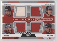 2012 SP Game Used Edition Team Canada Fabrics Duncan Keith Drew Doughty HOF 06rp
