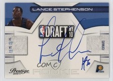 2010-11 Prestige NBA Draft Class Signatures /299 Lance Stephenson #38 Auto 1dm4