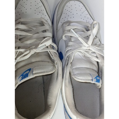 Nike Dunk Low Retro weiß blau Turnschuhe DV0831-108 Herren Größe 10,5 - Bild 3 von 7