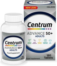 Centrum Advance 50+ Multivitamin Tablets 180 Count for Men & Women Over 50