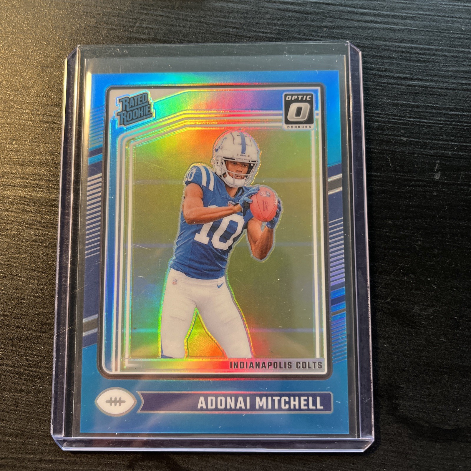 2024 Panini Donruss Optic Aqua Adonai Mitchell  RC #203 Colts /299