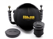 SEA SEA UNDERWATER HOUSING FOR NIKON D850 8-15mm LENS LENS GEAR INCLUDED