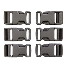 6 ITW 1" Military MOLLE Backpack Quick Release Repair Snap Buckle Clips Foliage