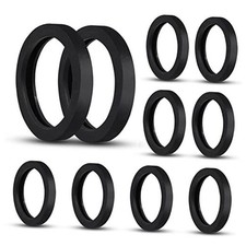 10pcs Gas Can Gaskets Replacement,Universal Fuel Gas Can Seals Spout Gasket
