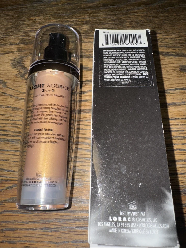 Lorac Light Source Illuminating Primer DUSK - 1 fl oz - New in Box. - Image 2 of 4