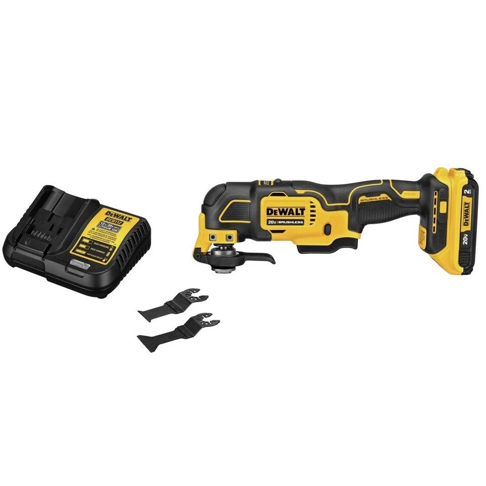 Kit Multiherramienta Oscilante DEWALT DCS354D1R 20V MAX (2 Ah) Certificado Reacondicionado