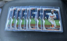 2023 Bowman Enrique Bradfield Jr. 1st 8 Card Lot