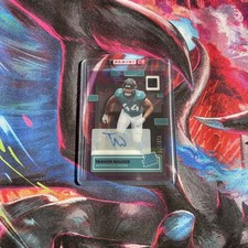 2022 Panini Clearly Donruss - Rated Rookie Travon Walker Purple Autographs /175 