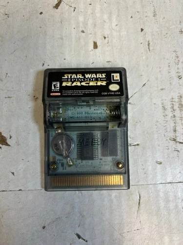 Star Wars Episode 1 Racer Nintendo GameBoy Color GBC - Authentic, Tested!