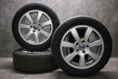 Original Volvo V70 Alufelgen 16 Zoll Dunlop NEU Winterreifen 225 55 r16 - Bild 1 von 4