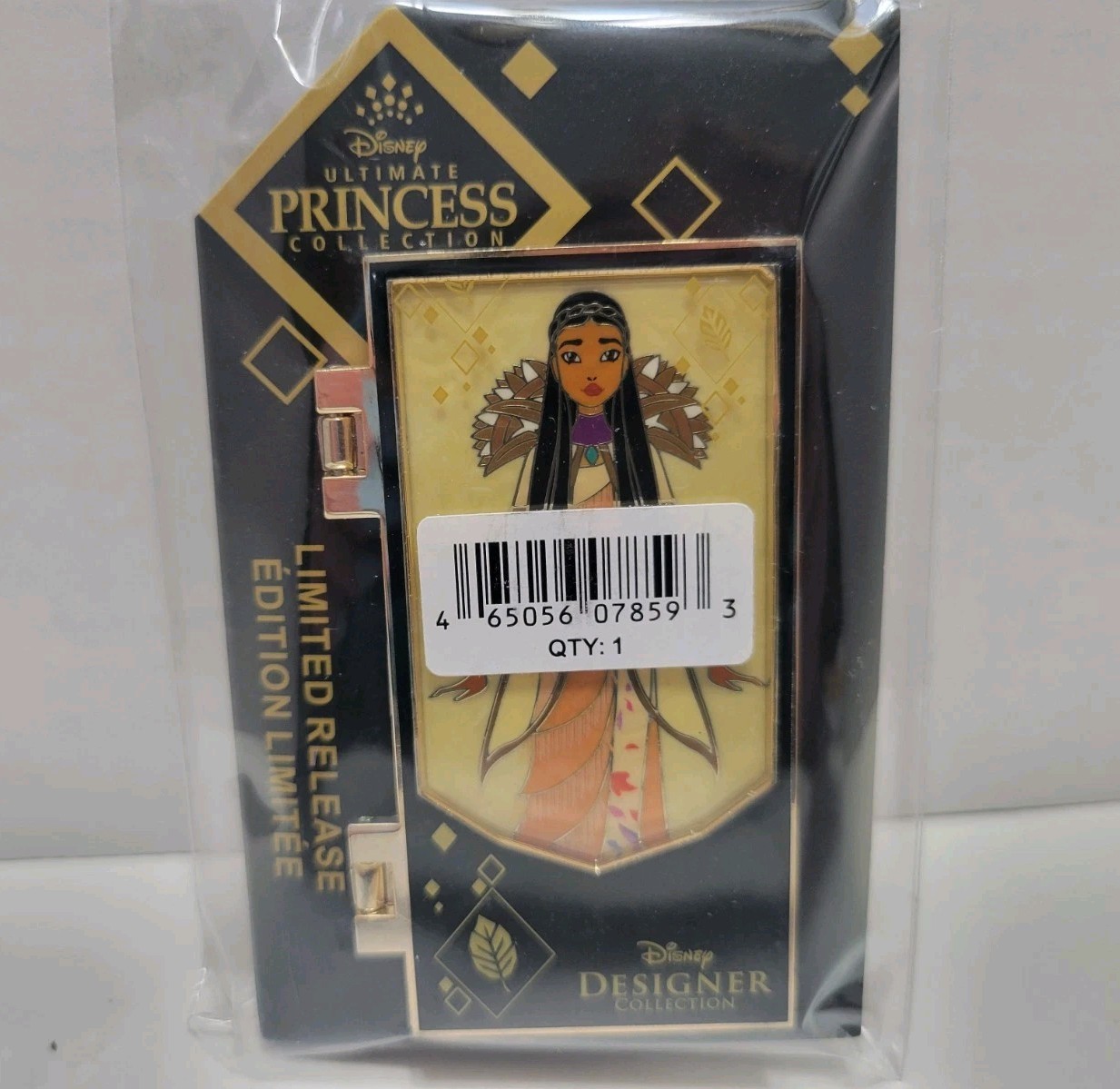 Disney Designer Ultimate Princess Collection Hinged Pocahontas Pin LE--NEW