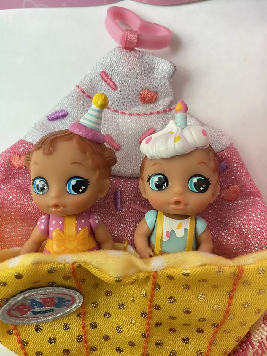 Baby Born Surprise Mini Babies Series 1 Frosting Twins Babies Crib New