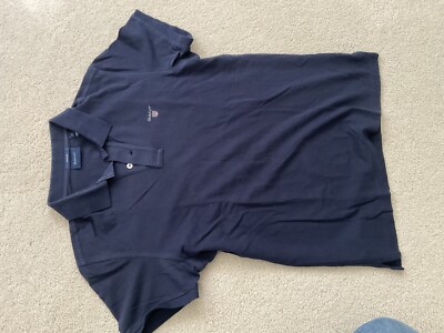 GANT Poloshirt Herren Polohemd Shirt Polokragen Gr. S Blau