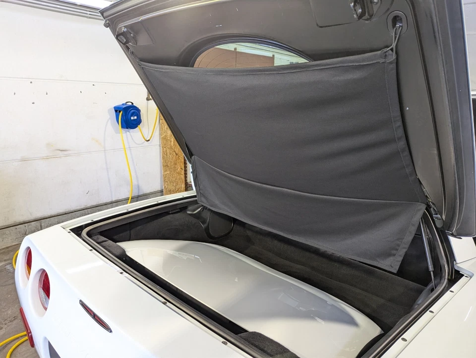 Capa de segurança para porta-malas traseiro de carga para Chevrolet CORVETTE C5 1997-2004 nova - Imagem 2 de 4